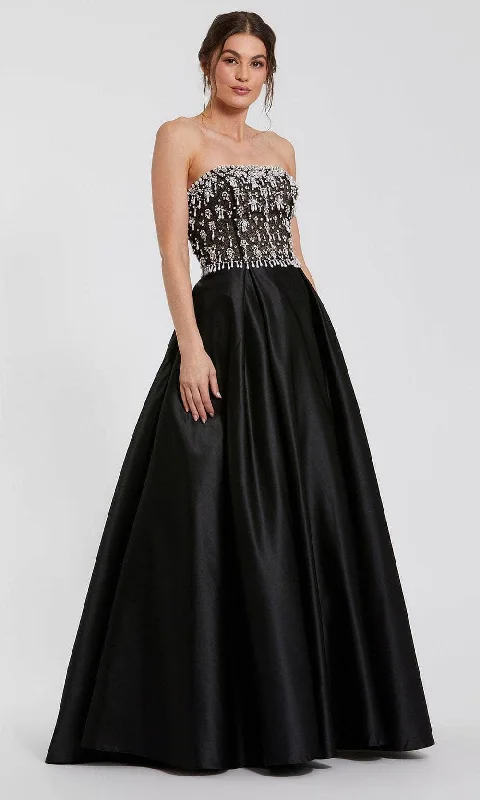 Overstock Sale Mac Duggal 2225 - Strapless Embellished Ballgown