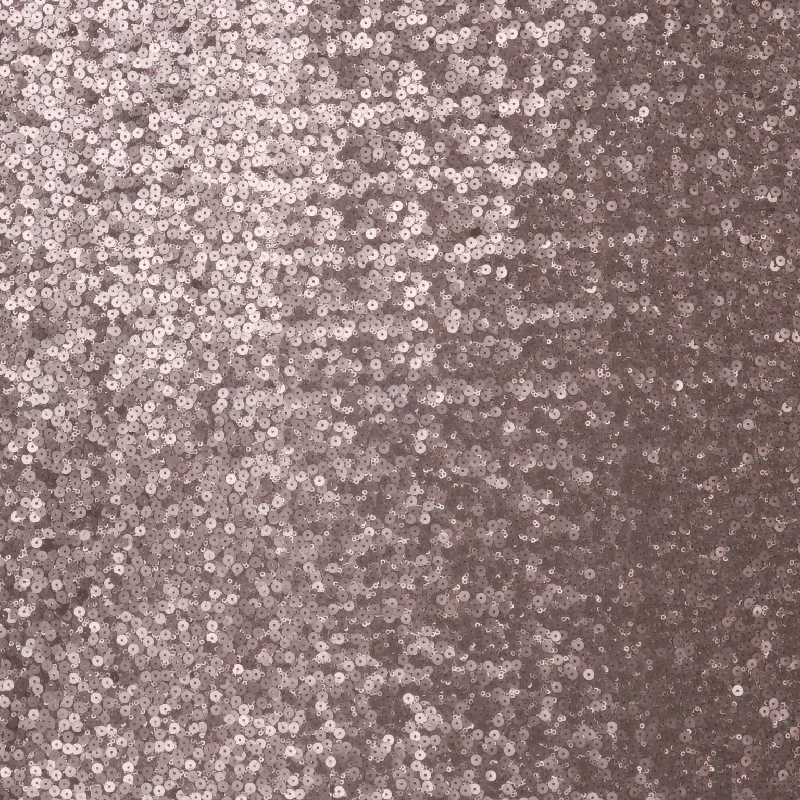 The Best Prices Champagne Plain Fully Multi-Sequins Fabric