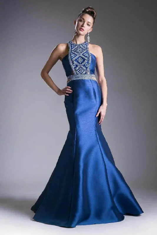 Amazing Deals Ladivine 83789 - Beaded Halter Mermaid Gown