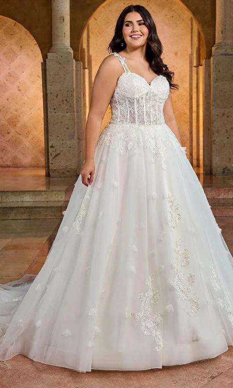 Early Access Rachel Allan RB2182 - Sweetheart Embroidered Bridal Ballgown