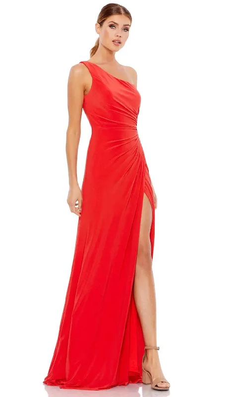 Price Buster Mac Duggal 26163 - One Shoulder Evening Dress