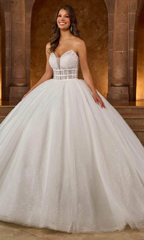 Incredible Offers Rachel Allan RB6141 - Sequin Strapless Ballgown