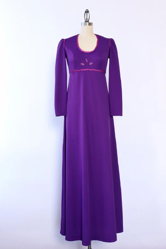 Special Discount Grape Goddess Gown XS
