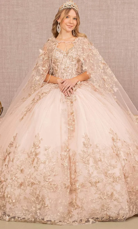 Huge Discounts Elizabeth K GL3104 - Jewel Mesh Quinceanera Ballgown