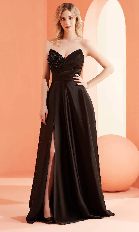 New Markdowns J'Adore Dresses J22034 - Appliqued Bust Ballgown