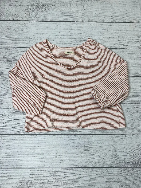 Top Long Sleeve By Madewell  Size: M