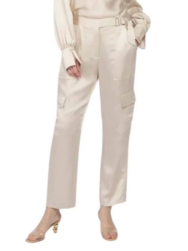Price Rollback Carolina Utility Pant In Champagne
