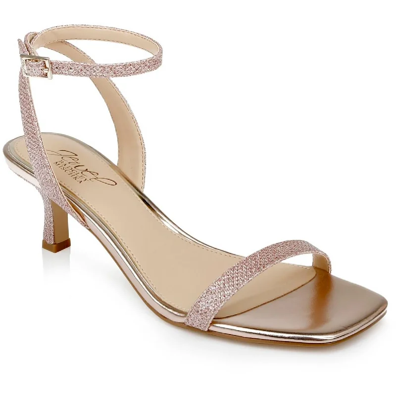 Badgley Mischka Womens CharismaII Buckle Heels