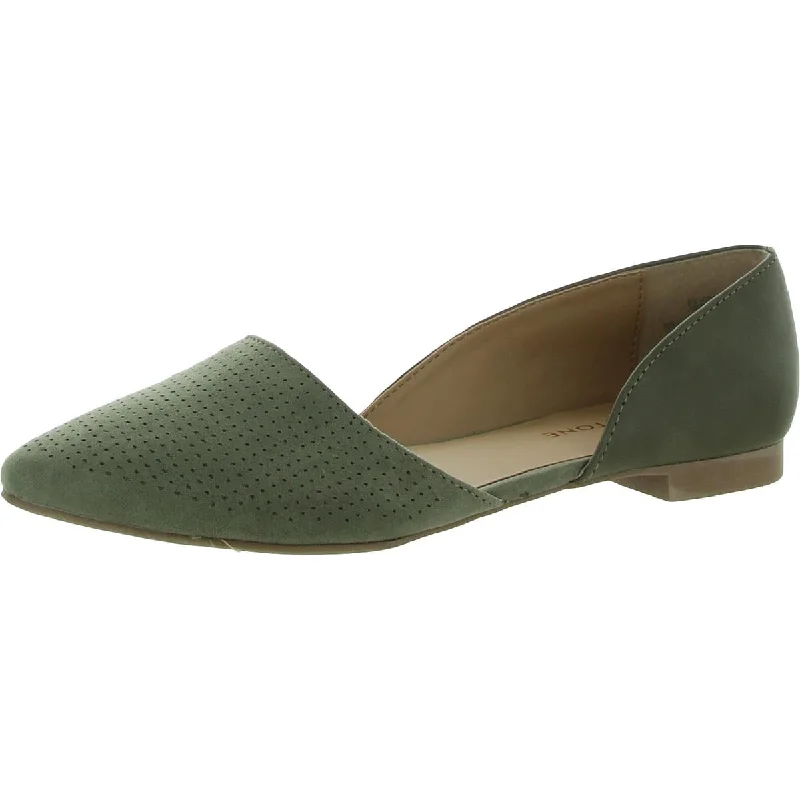 Sun + Stone Womens Henlley Casual Slip On D'Orsay