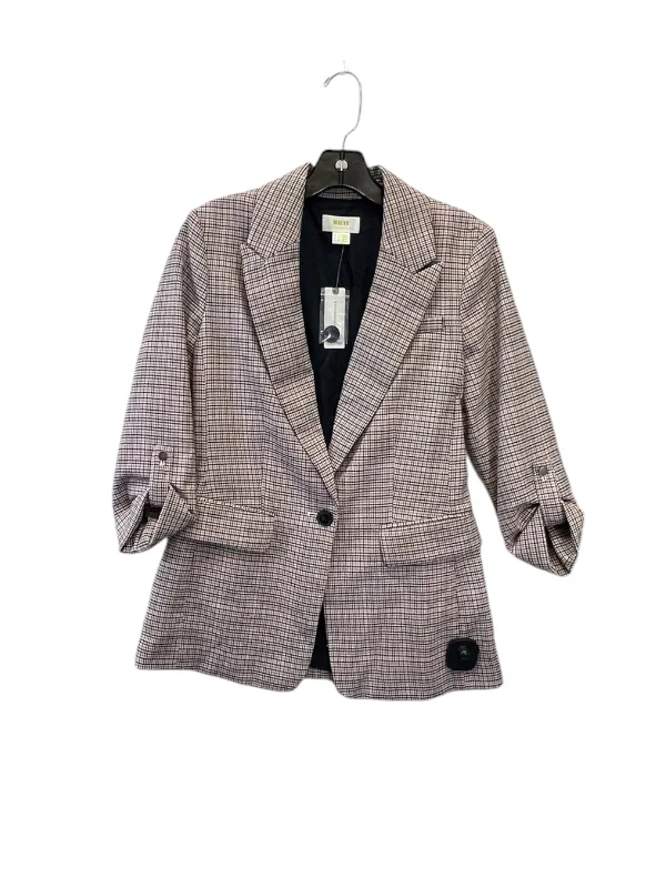 Blazer By Maeve In Brown & Pink, Size: 0x