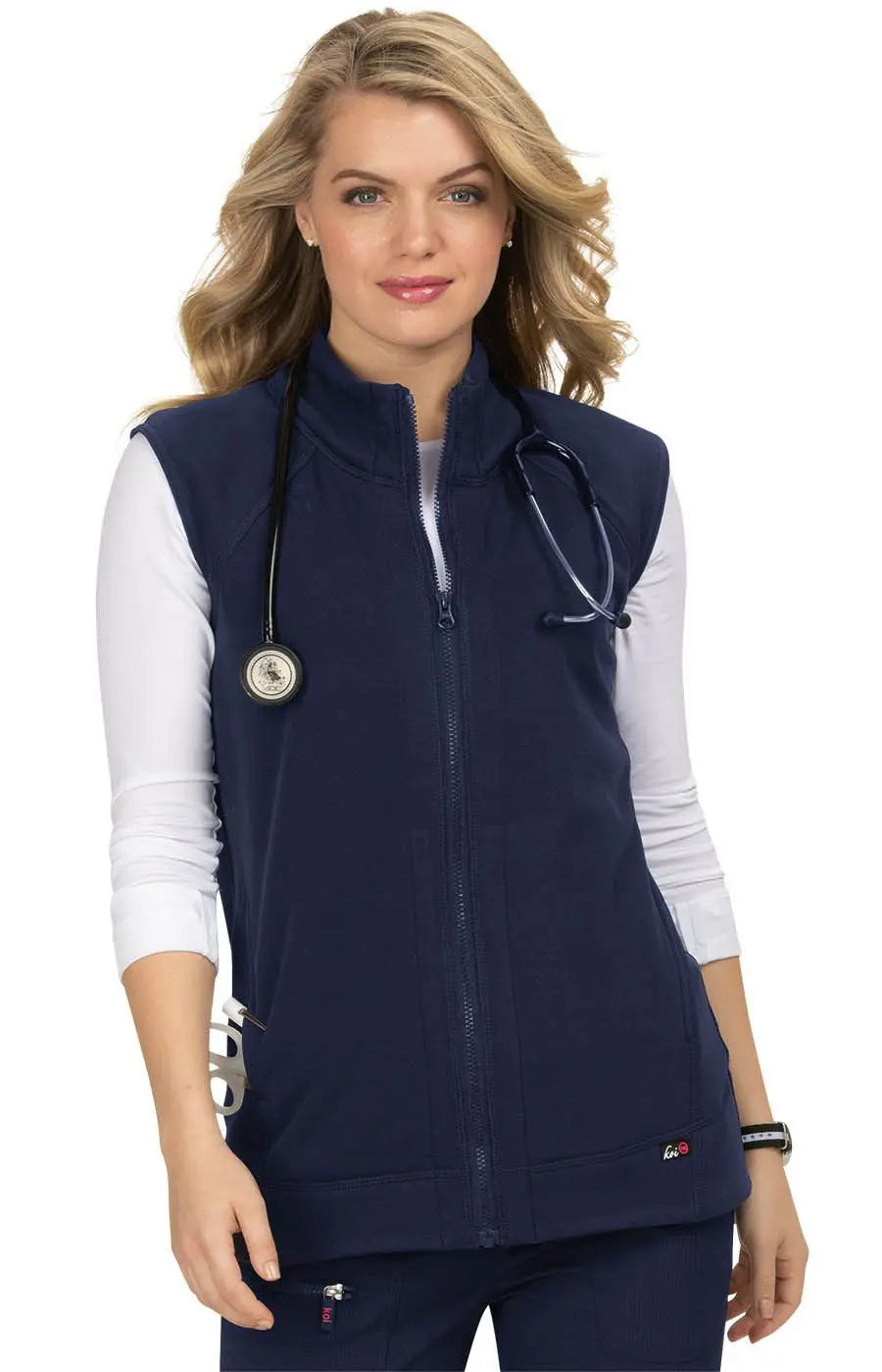 Koi Women's Fearless Vest - Navy