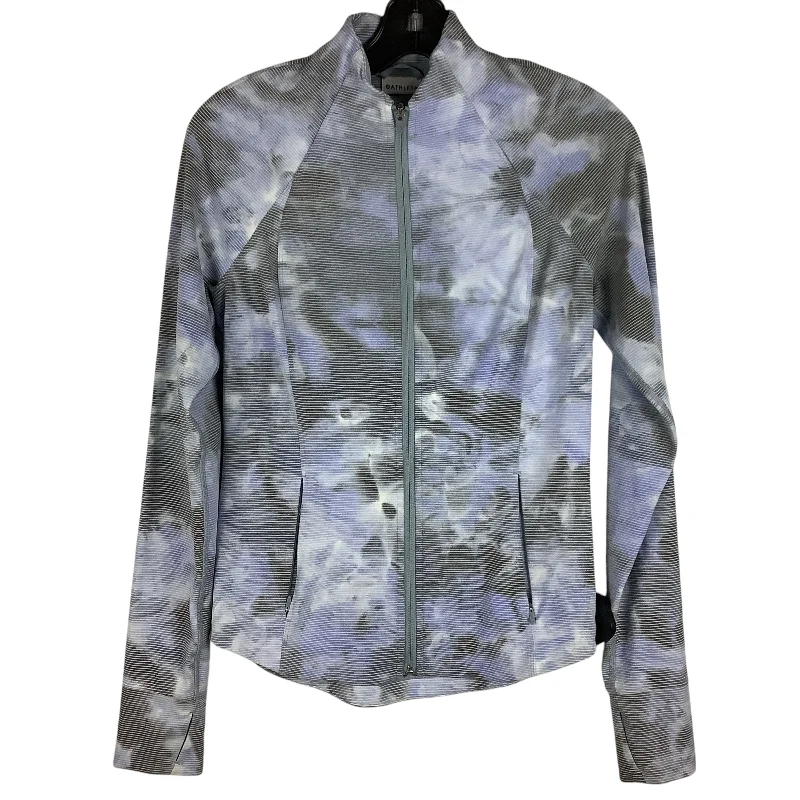 Limited Stock Athletic Jacket By Athleta In Blue, Size: Xs