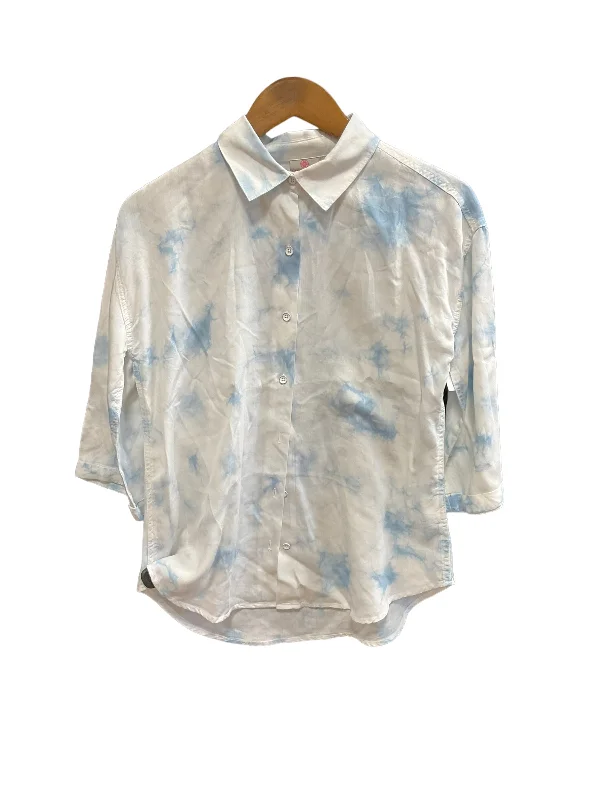YEAR-End Sale Blouse 3/4 Sleeve By Laurie Felt  Size: Xs