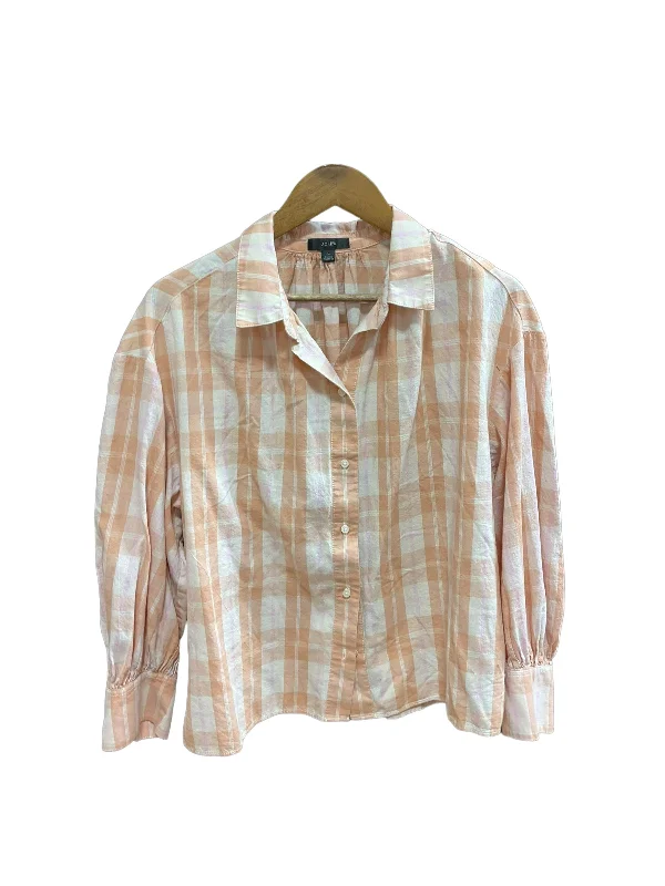 Markdown Madness Blouse Long Sleeve By J. Crew  Size: L