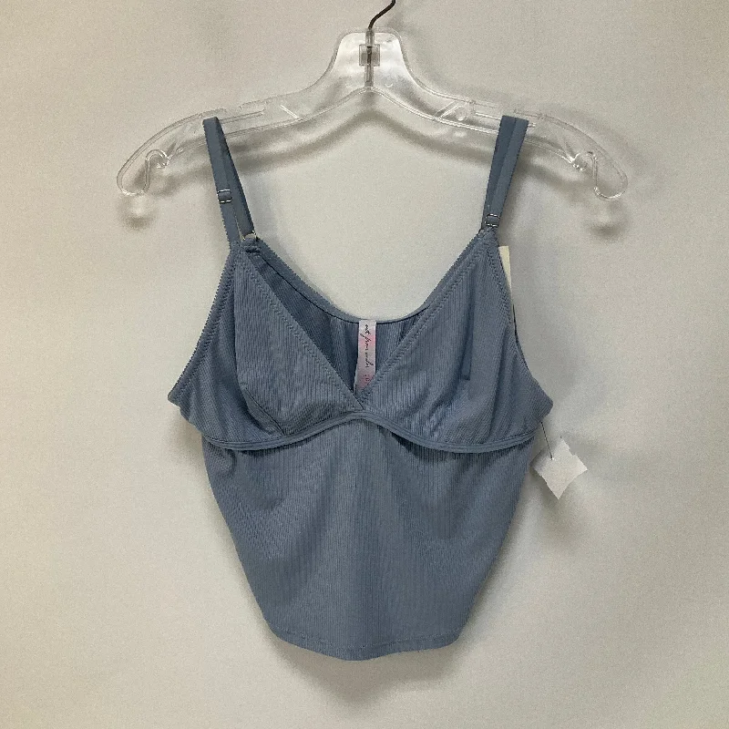 Best Deals Blue Top Sleeveless Urban Outfitters, Size L