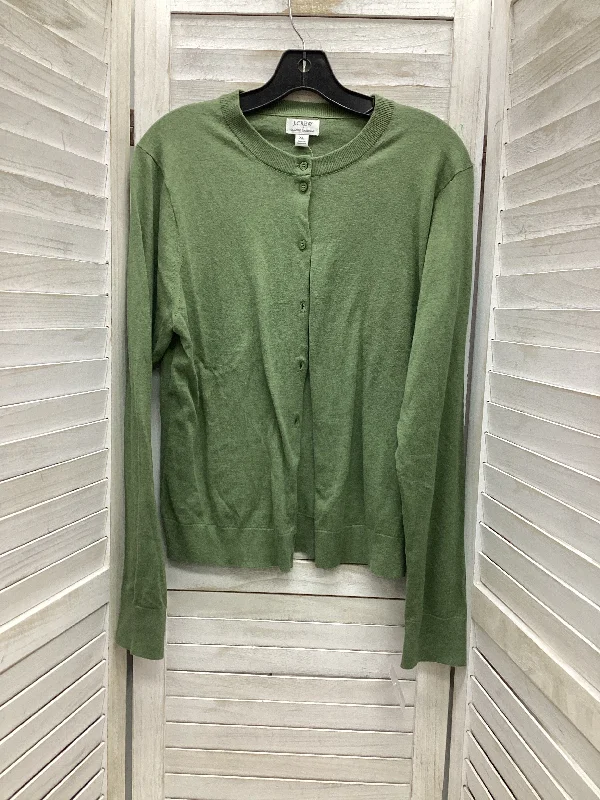 Price Blitz Cardigan By J. Crew In Green, Size: Xl