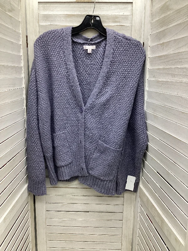 Exclusive Preview Cardigan By Lc Lauren Conrad In Blue, Size: M