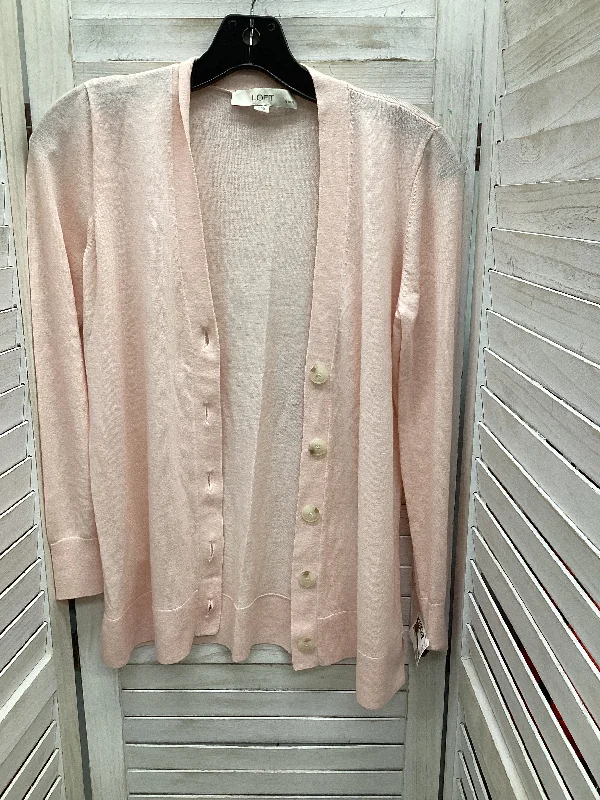 Mega Sale Cardigan By Loft In Pink, Size: M