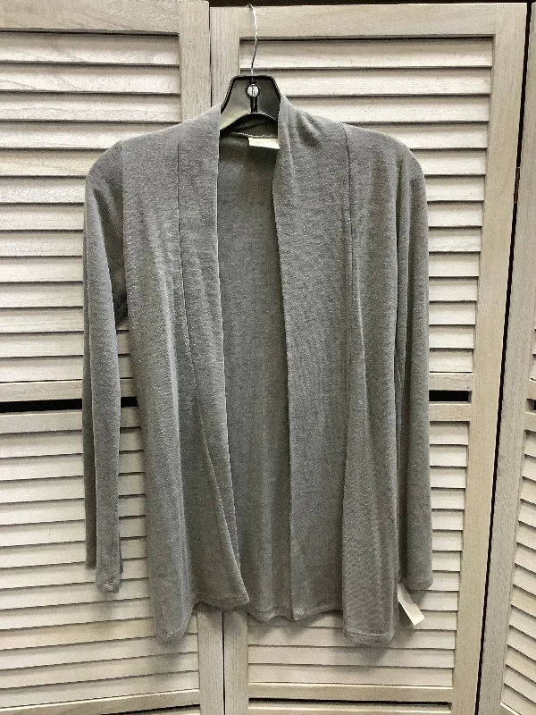 Cardigan By Pretty Good In Grey, Size: Onesize