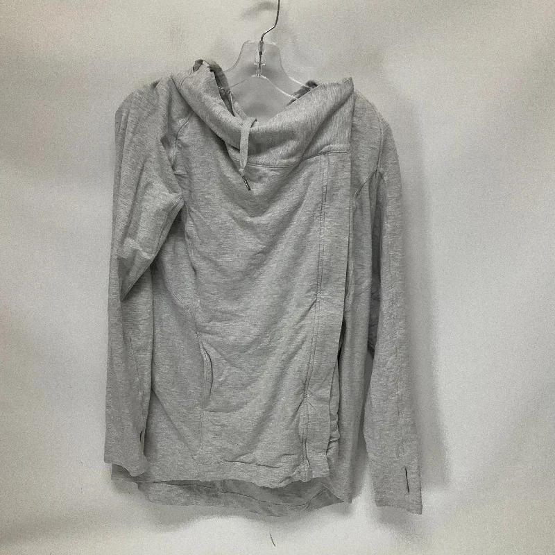 Grand Opening Sale Grey Athletic Jacket Lululemon, Size 8