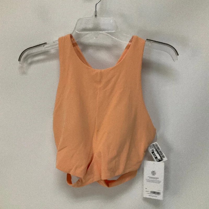 Overstock Orange Athletic Tank Top Athleta, Size M
