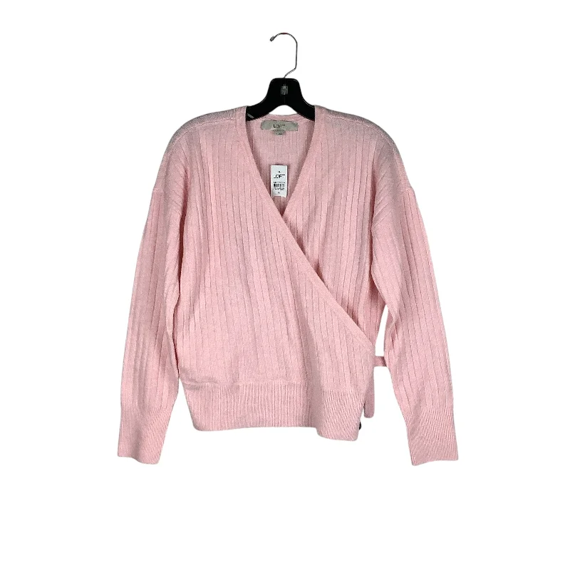 Sweater By Loft In Pink, Size: M