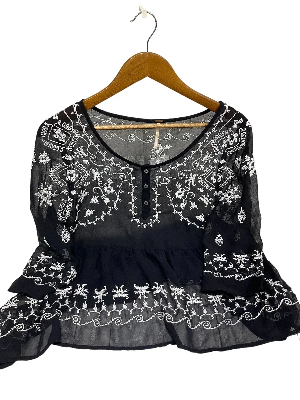 Limited Quantity Top 3/4 Sleeve By Anthropologie  Size: L