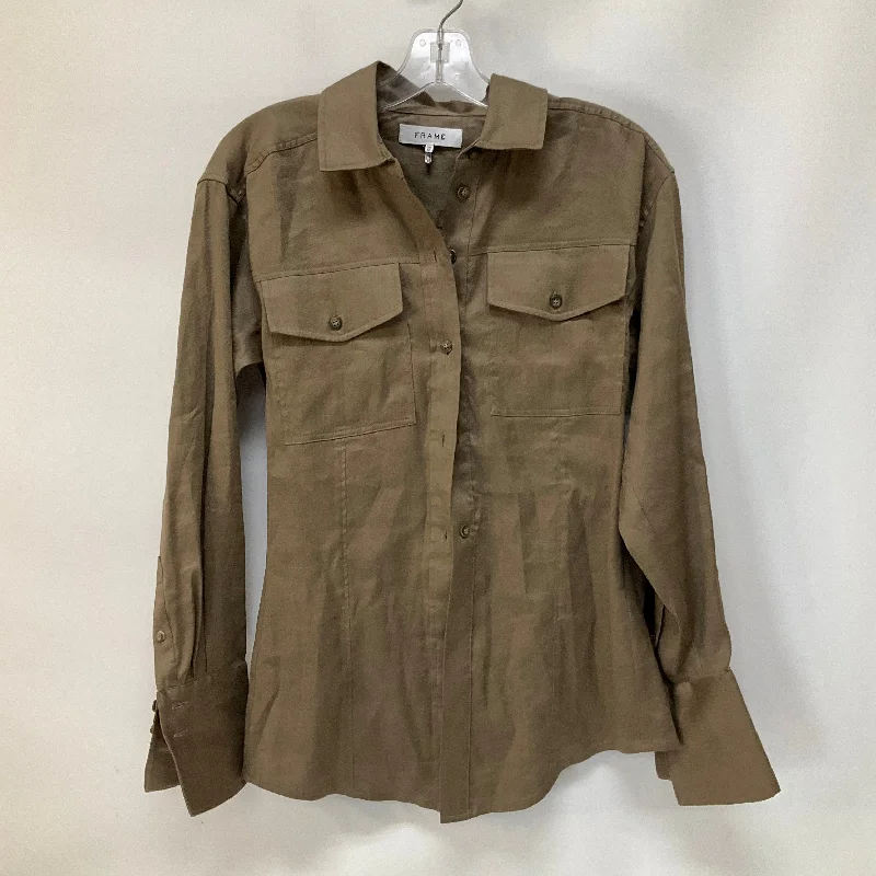 Overstock Sale Top Long Sleeve By Frame  Size: Xs