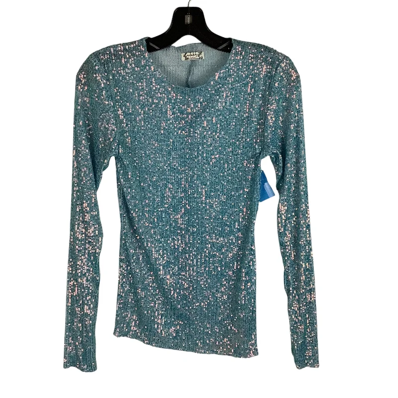 Exclusive Offers Top Long Sleeve By Free People In Blue, Size: Xs