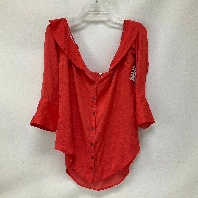 Super Bargain Top Long Sleeve By Free People  Size: S