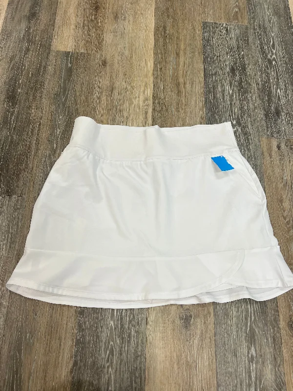 Fantastic Deals White Athletic Skort Adidas Golf, Size Xl
